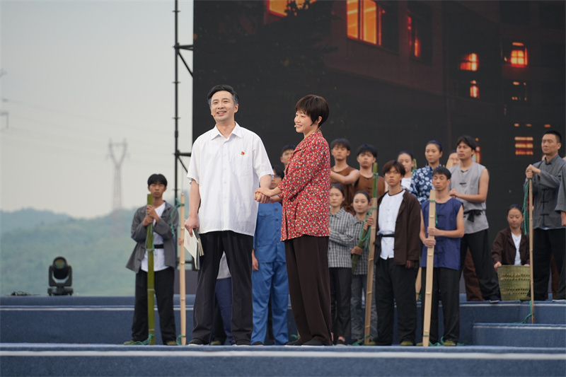 情景表演《百年梦圆》。主办方供图